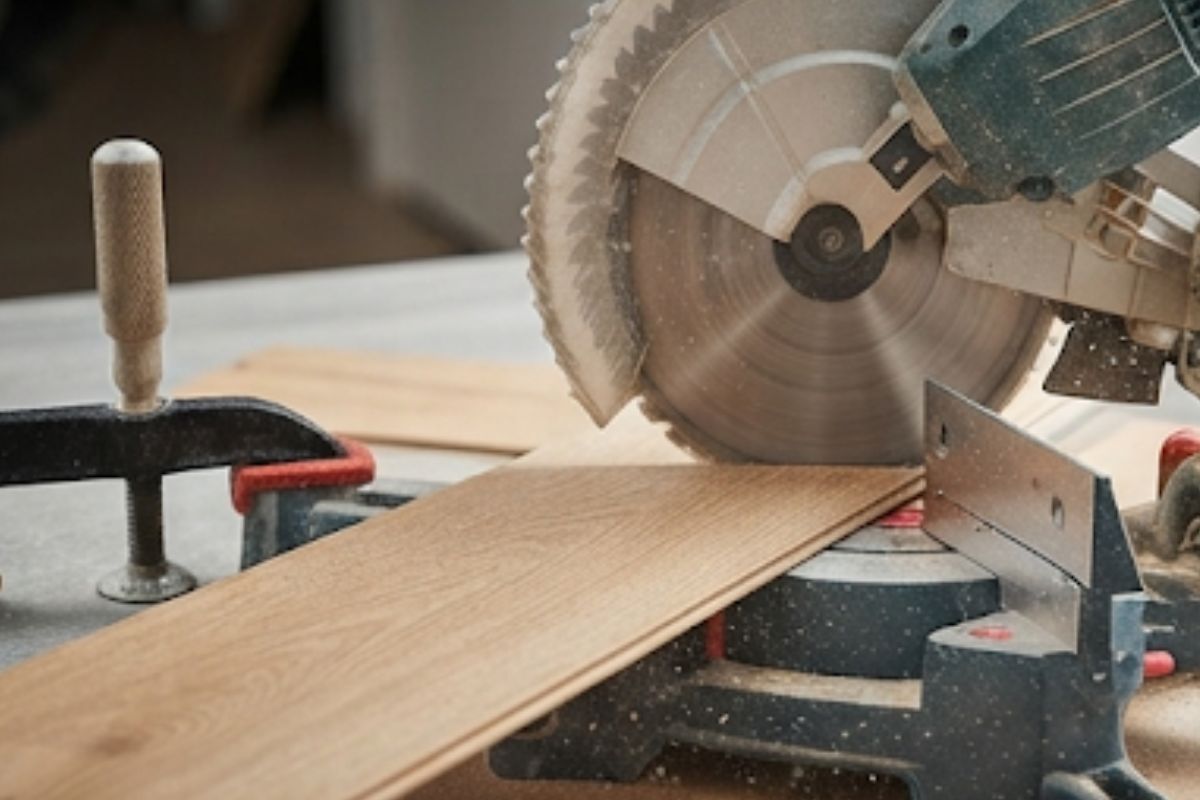 How to Cut Waterproof Laminate Flooring: Tools, Techniques and Tips 3 Dust and safety when cutting laminate