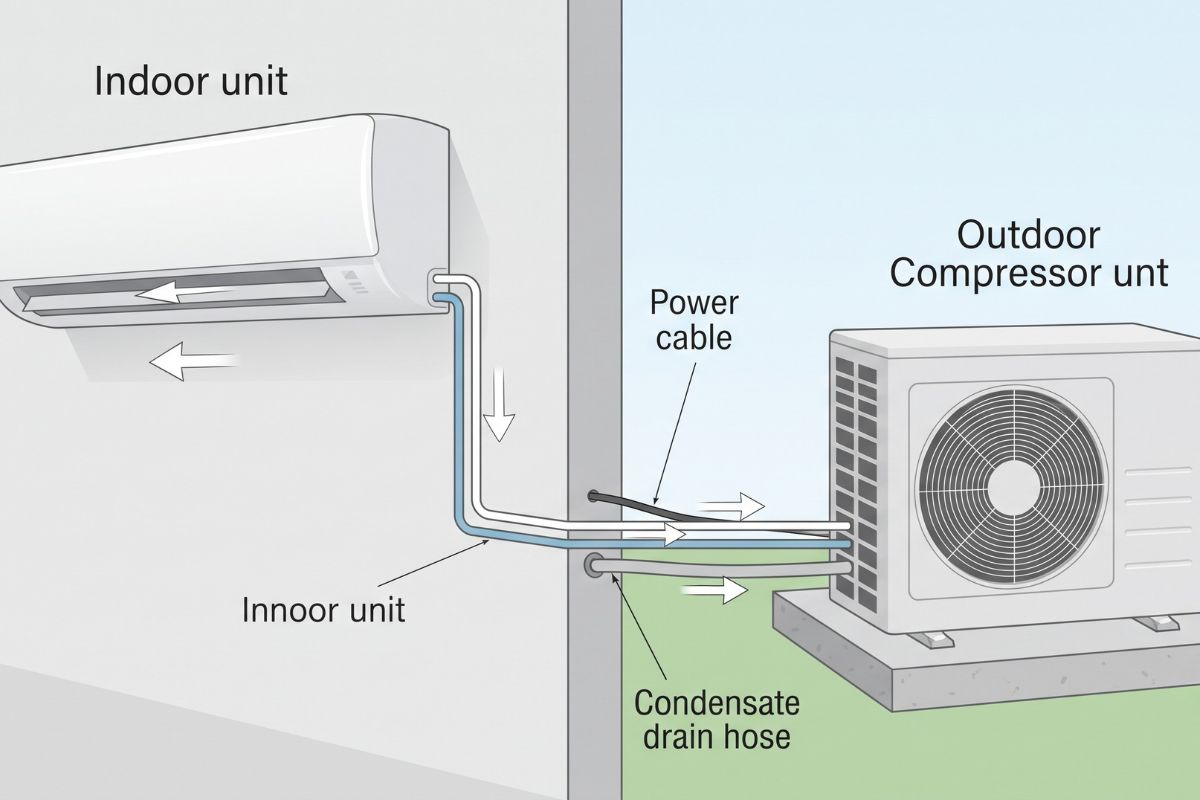 Split System Air Conditioners: 5 Real Benefits, Trade-offs and Buying Tips 1 air conditioner